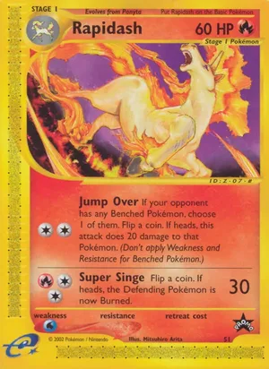 Rapidash #51, Unstamped, TCGdex reference