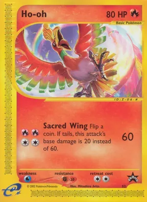 Ho-Oh #52, Unstamped, TCGdex reference