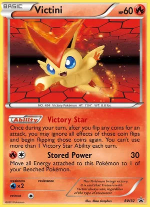 Victini #BW32, BW Black Star Holo, TCGdex reference