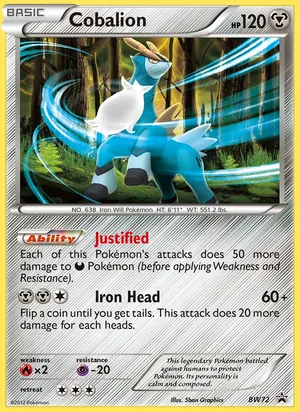Cobalion #BW72, BW Black Star Holo, TCGdex reference