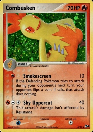 Combusken 6/17, Cosmos Holo, owner-provided image
