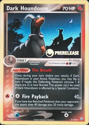 Dark Houndoom Prerelease PSA reference placeholder