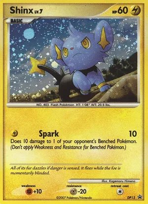 Shinx #DP15, DP Black Star Cosmos Holo, TCGdex reference