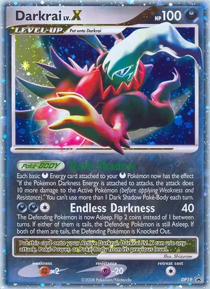 Darkrai #DP19, DP Black Star Cosmos Holo, TCGdex reference