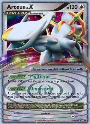 Arceus #DP53, DP Black Star Cosmos Holo, TCGdex reference