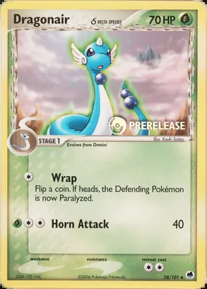 Dragonair δ Prerelease PSA reference placeholder