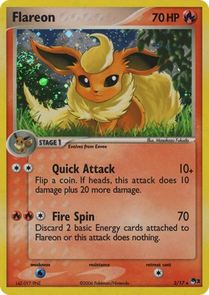 Flareon 2, Cosmos Holo, Bulbapedia reference scan