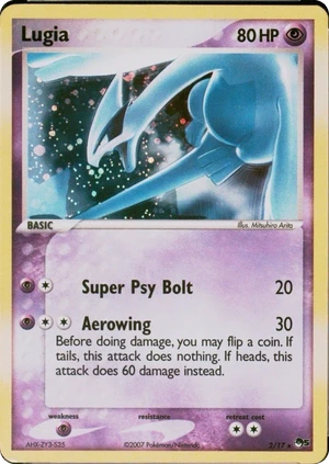 Lugia 2/17, PSA cert scan