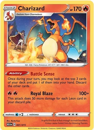 Charizard #01, English McDonald's Collection 2025 promo, reference image
