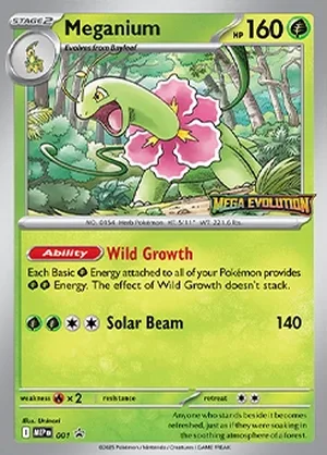 Meganium 001, prerelease base reference scan