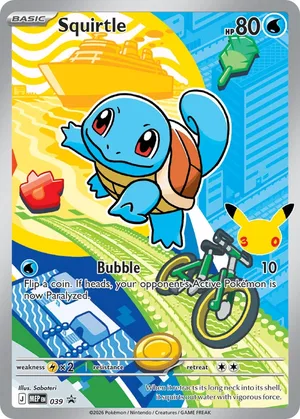 Squirtle #039, English MEP Black Star Promos promo, reference image
