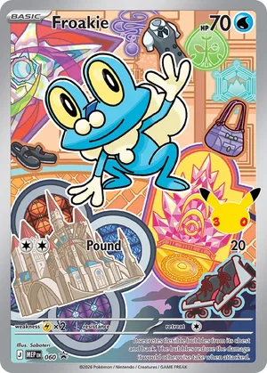 Froakie #060, English MEP Black Star Promos promo, reference image