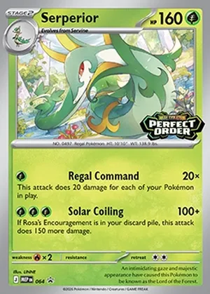 Serperior 064, prerelease base reference scan