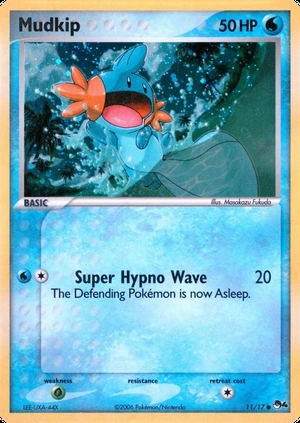Mudkip 11/17, Cosmos Holo, owner-provided image