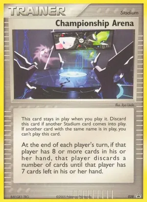 Championship Arena #028, Nintendo Black Star Standard print, TCGdex reference