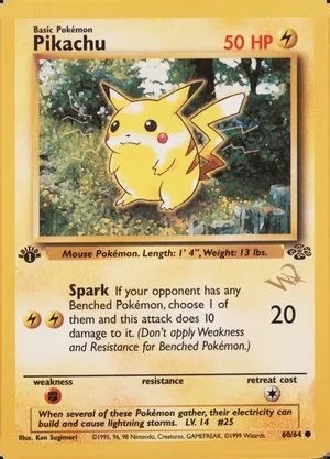 Pikachu Gold W stamp PSA reference placeholder