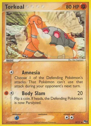 Torkoal #10, POP Series 1 Non Holo, TCGdex reference