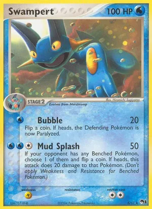 Swampert #5, POP Series 1 Non Holo, TCGdex reference