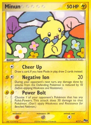 Minun #4, POP Series 3 Non Holo, TCGdex reference