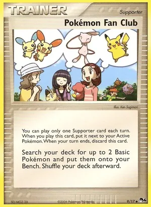 Pokémon Fan Club #9, POP Series 4 Non Holo, TCGdex reference