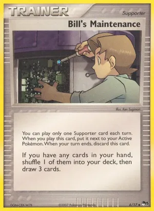 Bill's Maintenance #6, POP Series 5 Non Holo, TCGdex reference