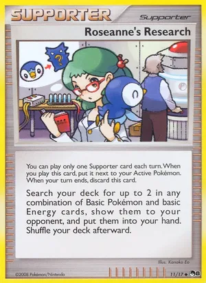Roseanne’s Research #11, POP Series 8 Non Holo, TCGdex reference