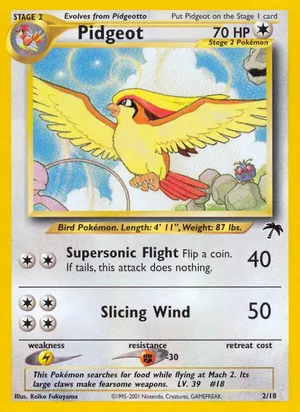 Pidgeot 2/18 Southern Islands reference
