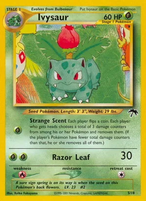 Ivysaur 5/18 Southern Islands reference
