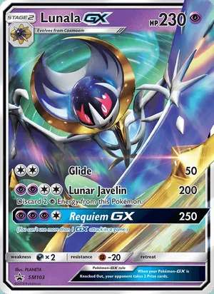 Lunala GX #SM103, SM Black Star Holo, TCGdex reference