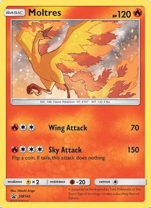 Moltres #SM143, SM Black Star Holo, TCGdex reference