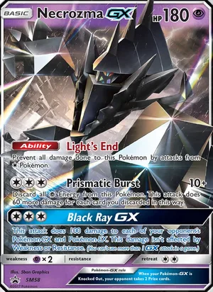 Necrozma GX #SM58, SM Black Star Holo, TCGdex reference