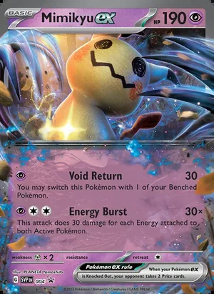 Mimikyu ex #004, SWSH Black Star Holo, TCGdex reference