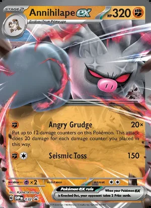 Annihilape ex #032, SWSH Black Star Holo, TCGdex reference