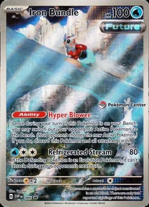 Iron Bundle #066, English Pokemon Center stamped promo reference image