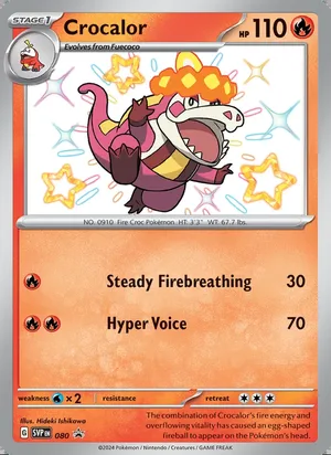 Crocalor #080, SWSH Black Star Holo, TCGdex reference