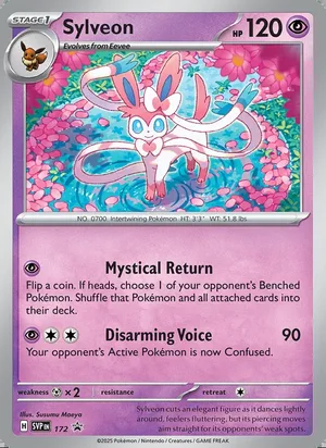 Sylveon #172, SWSH Black Star Holo, TCGdex reference