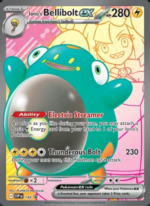 Iono's Bellibolt ex #194, SWSH Black Star Holo, TCGdex reference