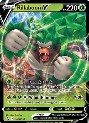 Rillaboom V #SWSH014, SWSH Black Star Holo, TCGdex reference