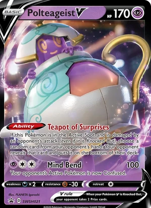Polteageist V #SWSH021, SWSH Black Star Holo, TCGdex reference