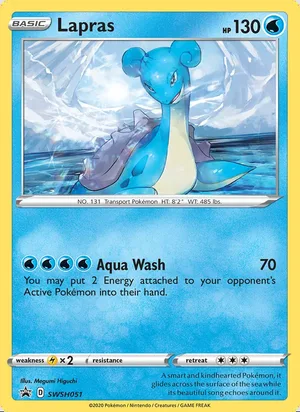 Lapras #SWSH051, SWSH Black Star Holo, TCGdex reference