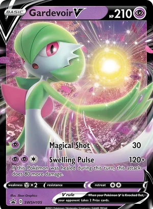 Gardevoir V #SWSH105, SWSH Black Star Holo, TCGdex reference