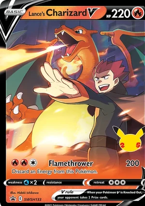 Lance's Charizard V #SWSH133, SWSH Black Star Holo, TCGdex reference
