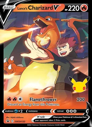 Lance's Charizard V #SWSH133, SWSH Black Star Holo, TCGdex reference