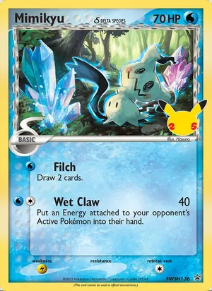 Mimikyu #SWSH136, SWSH Black Star Holo, TCGdex reference