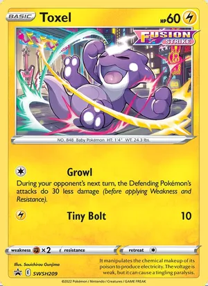 Toxel #SWSH209, SWSH Black Star Holo, TCGdex reference