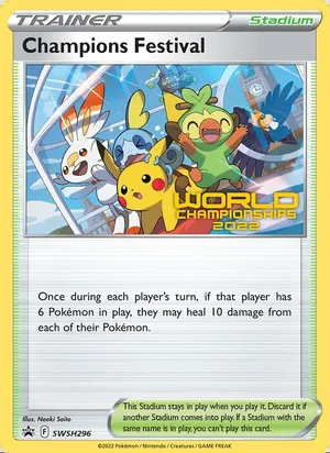 Champions Festival #SWSH296, SWSH Black Star Worlds 2022, TCGdex reference