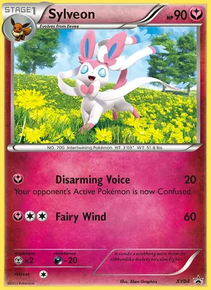Sylveon #XY04, XY Black Star Holo, TCGdex reference