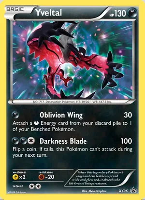 Yveltal #XY06, XY Black Star Holo, TCGdex reference