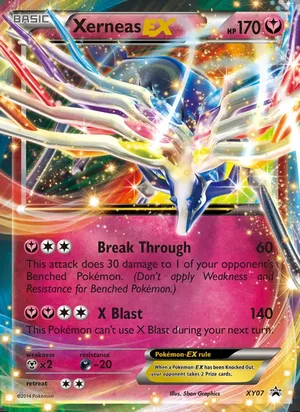 Xerneas EX #XY07, XY Black Star Holo, TCGdex reference
