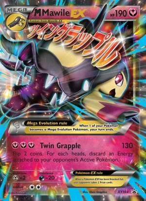 M Mawile EX #XY104, XY Black Star Holo, TCGdex reference